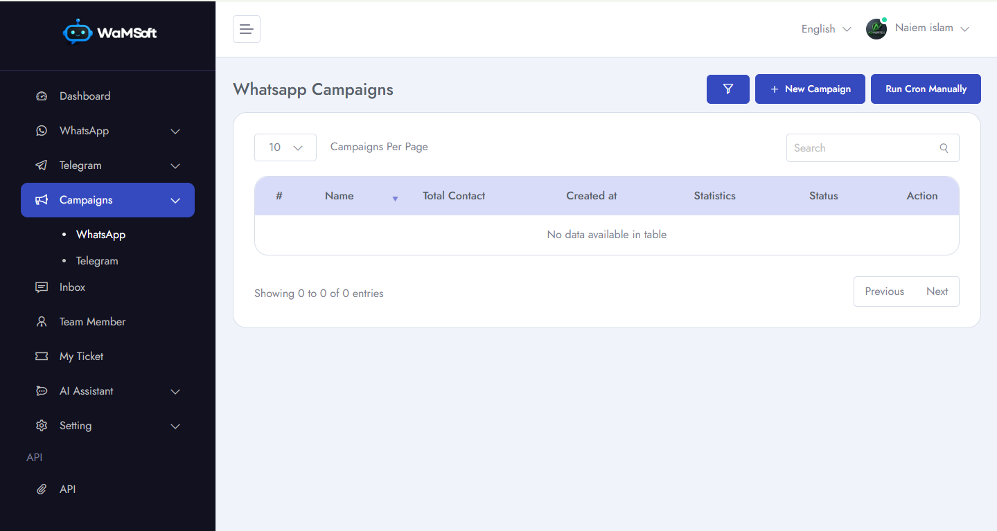 Bulk WhatsApp Campaigns